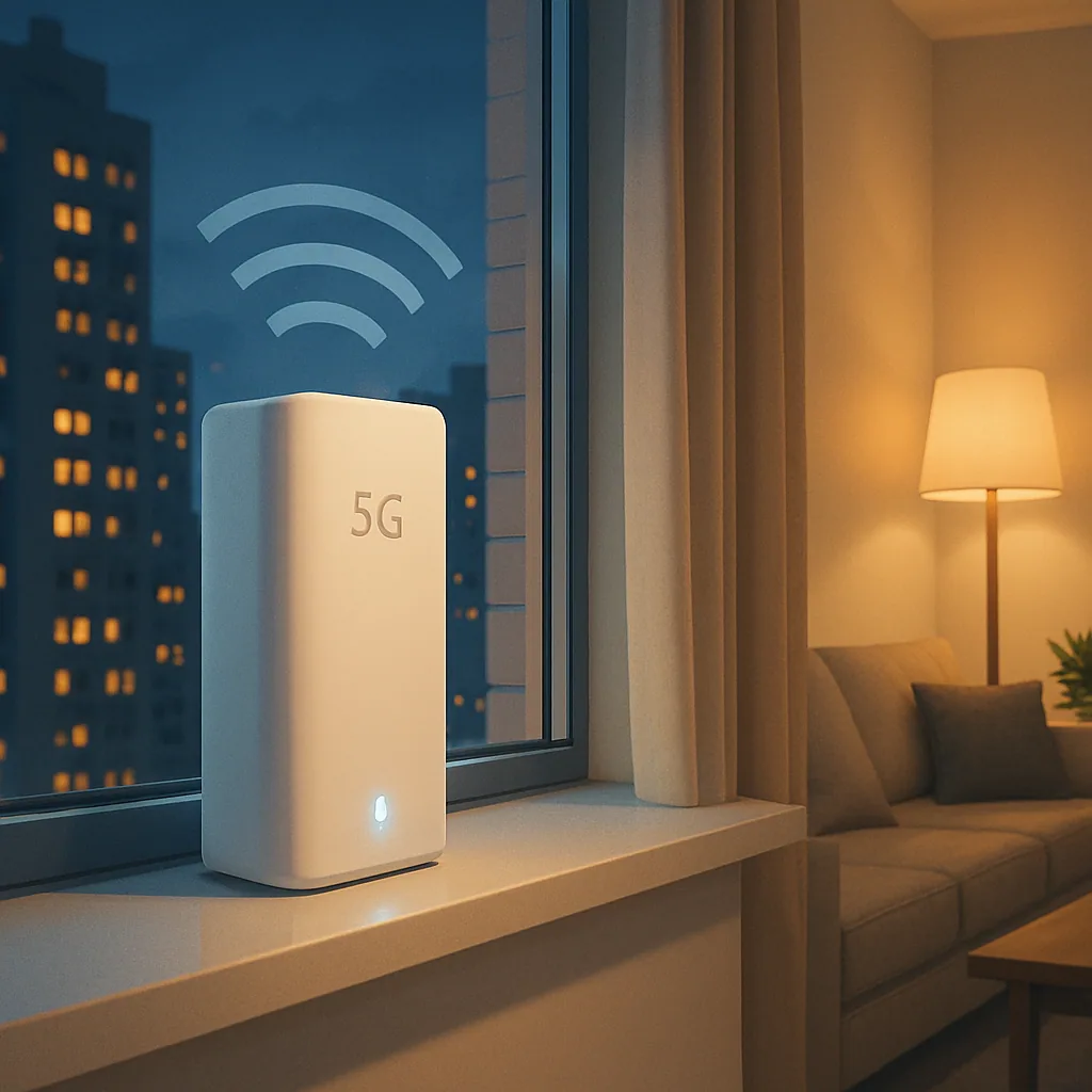 Internet 5G w domu w 2025: zasięg, prędkość i realne ograniczenia