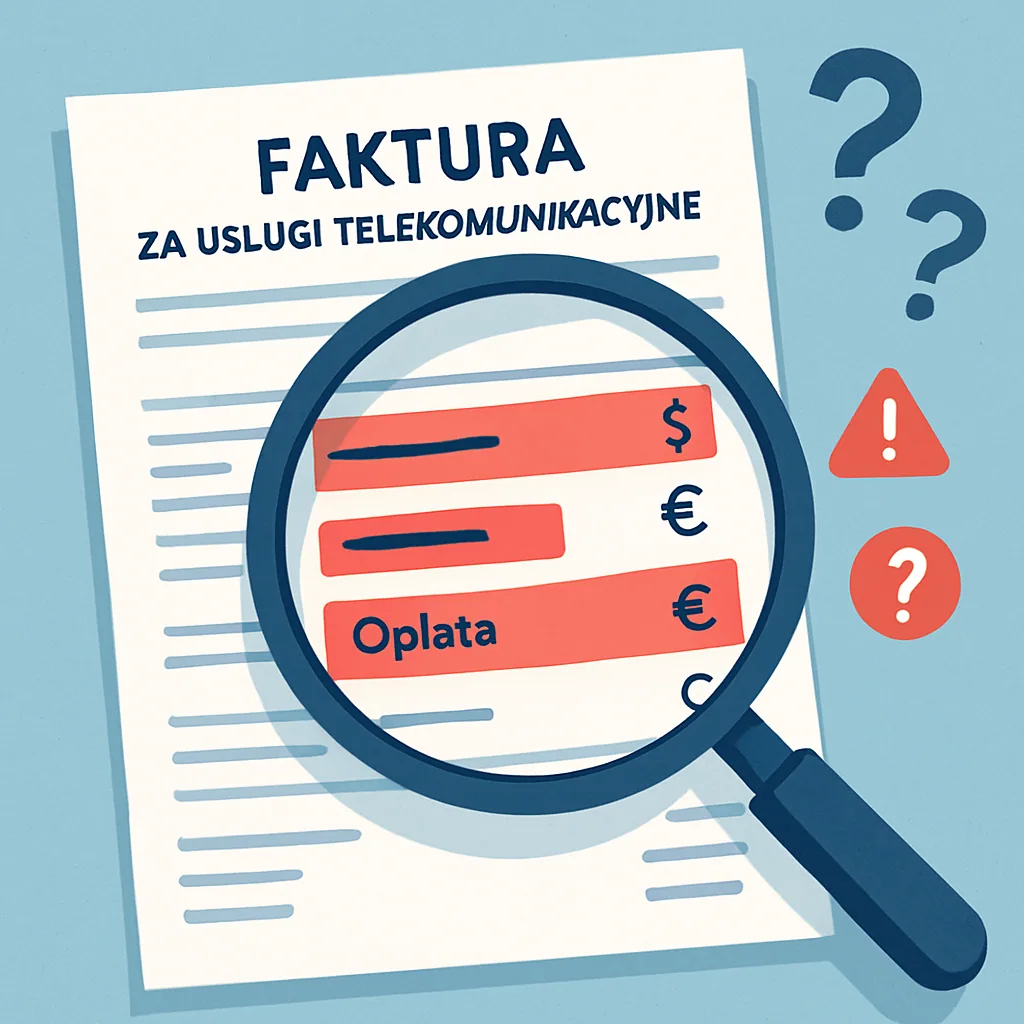 5 sygnałów, że operator zawyża Twój rachunek (i jak to sprawdzić)