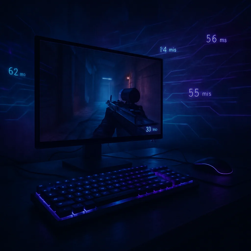 Najlepszy internet do gamingu: ping, stabilność i co naprawdę mówią liczby